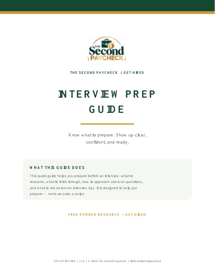Interview Prep Guide cover